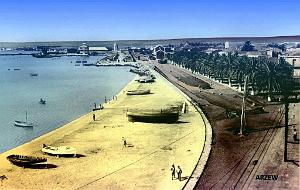 Arzew - La plage et la base navale